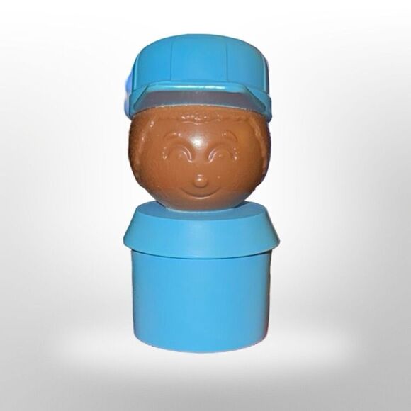 Vintage Tupperware Tupper Li’l Tuppers Travels Engineer Replacement Toy 3” B22 - Picture 1 of 6